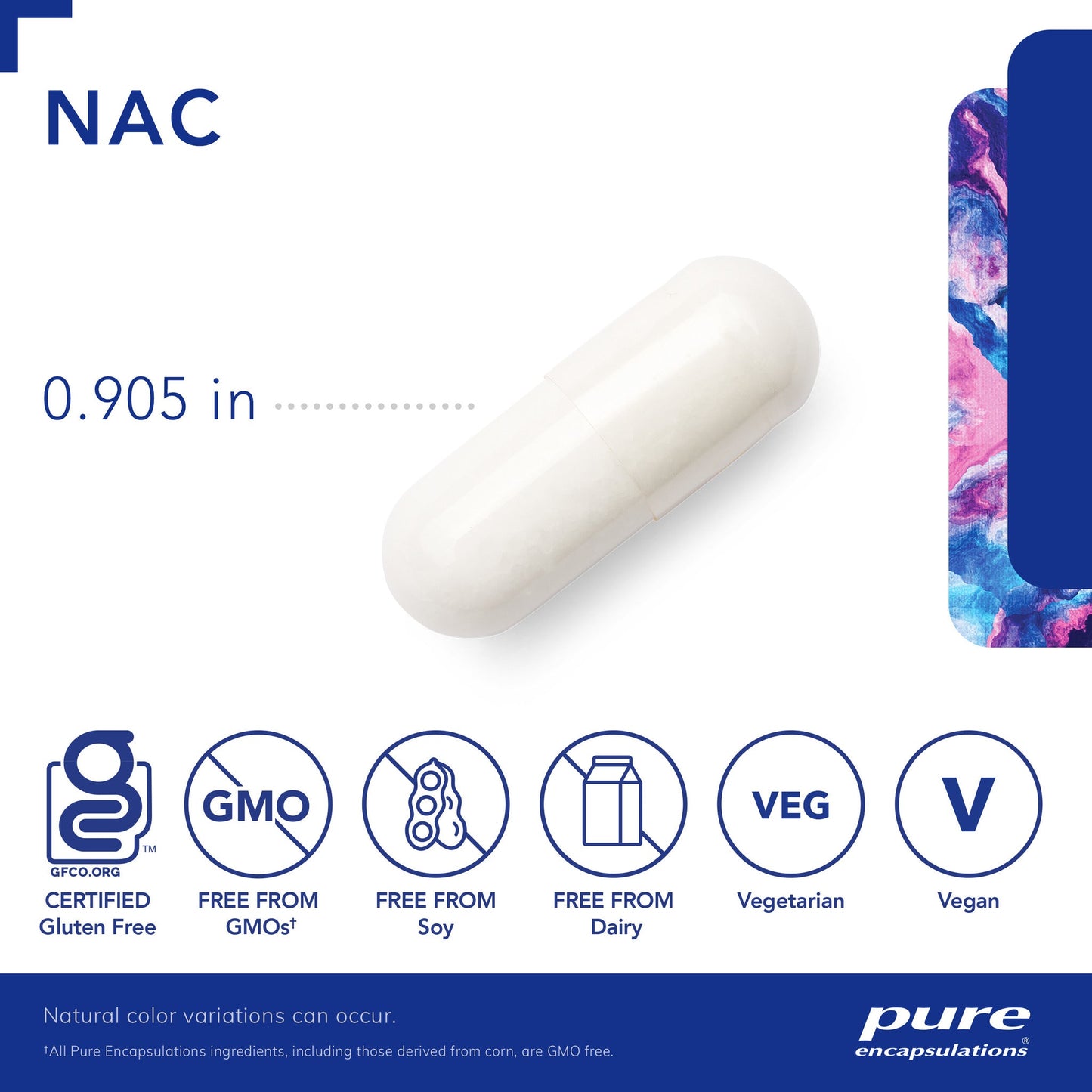 NAC (N Acetyl l Cysteine) 900 mg.