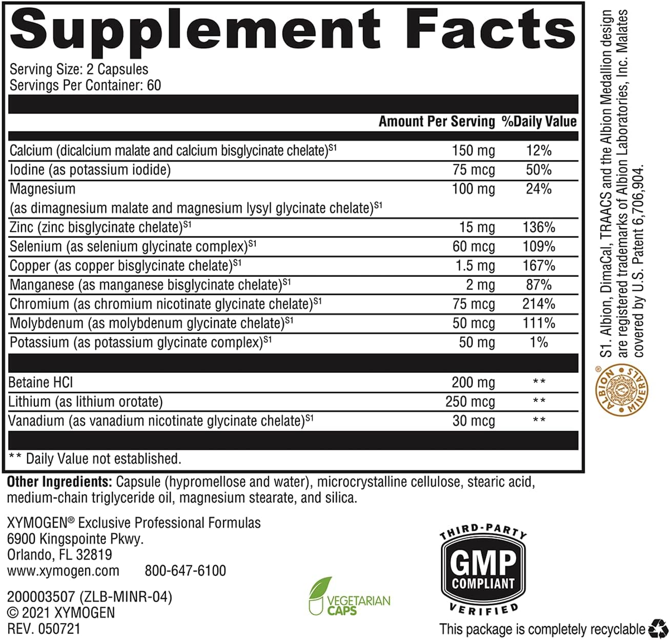 MinRex® 120 Capsules