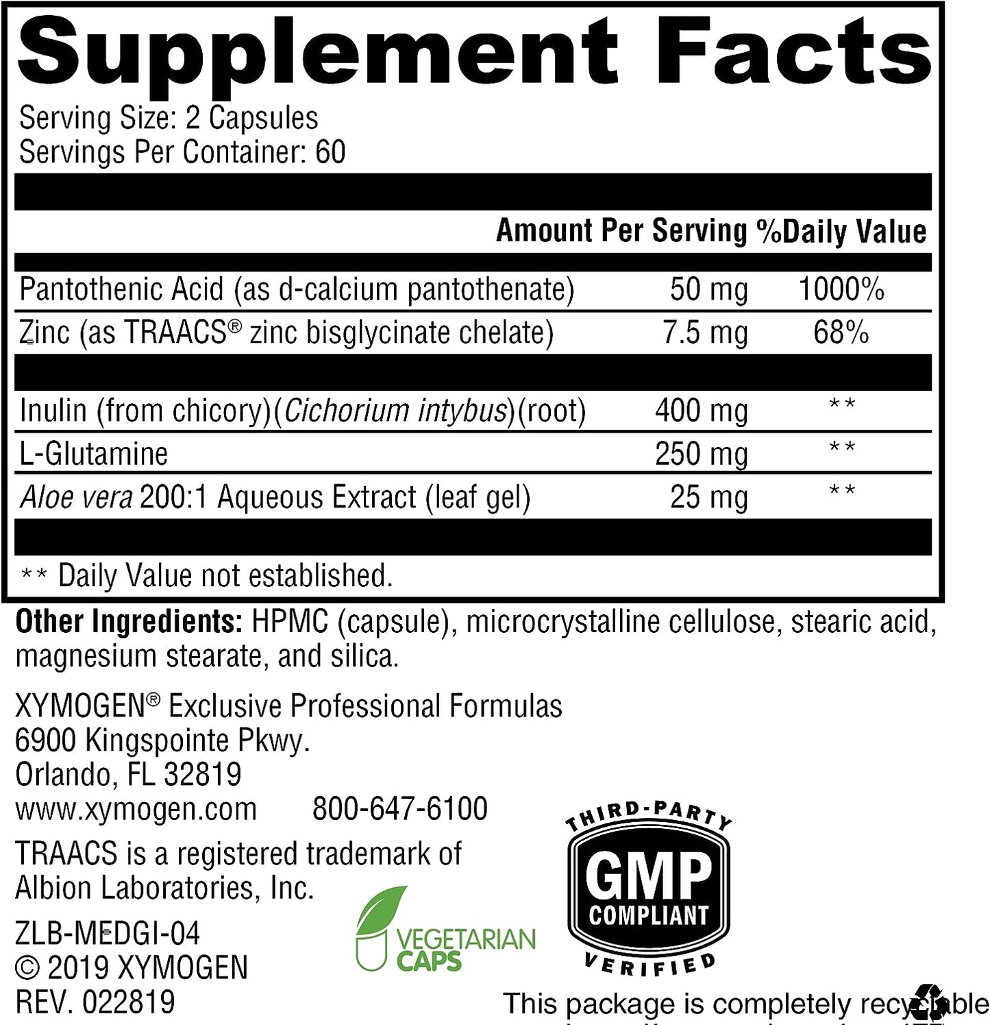 MedCaps GI™ 120 Capsules