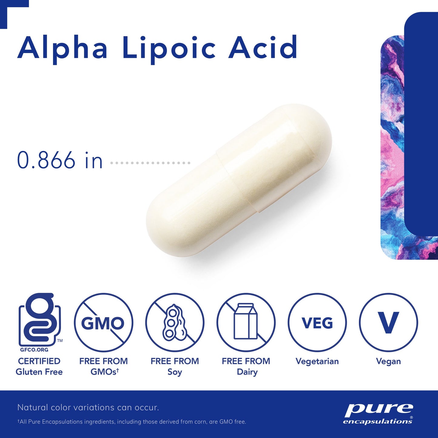 Alpha Lipoic Acid 100 mg.