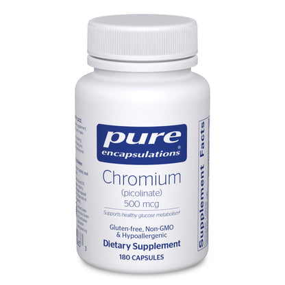 Chromium (picolinate) 500 mcg.
