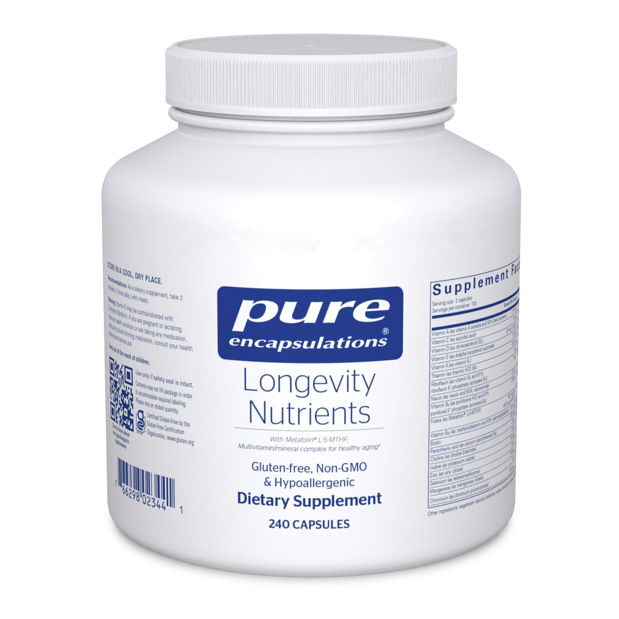 Longevity Nutrients
