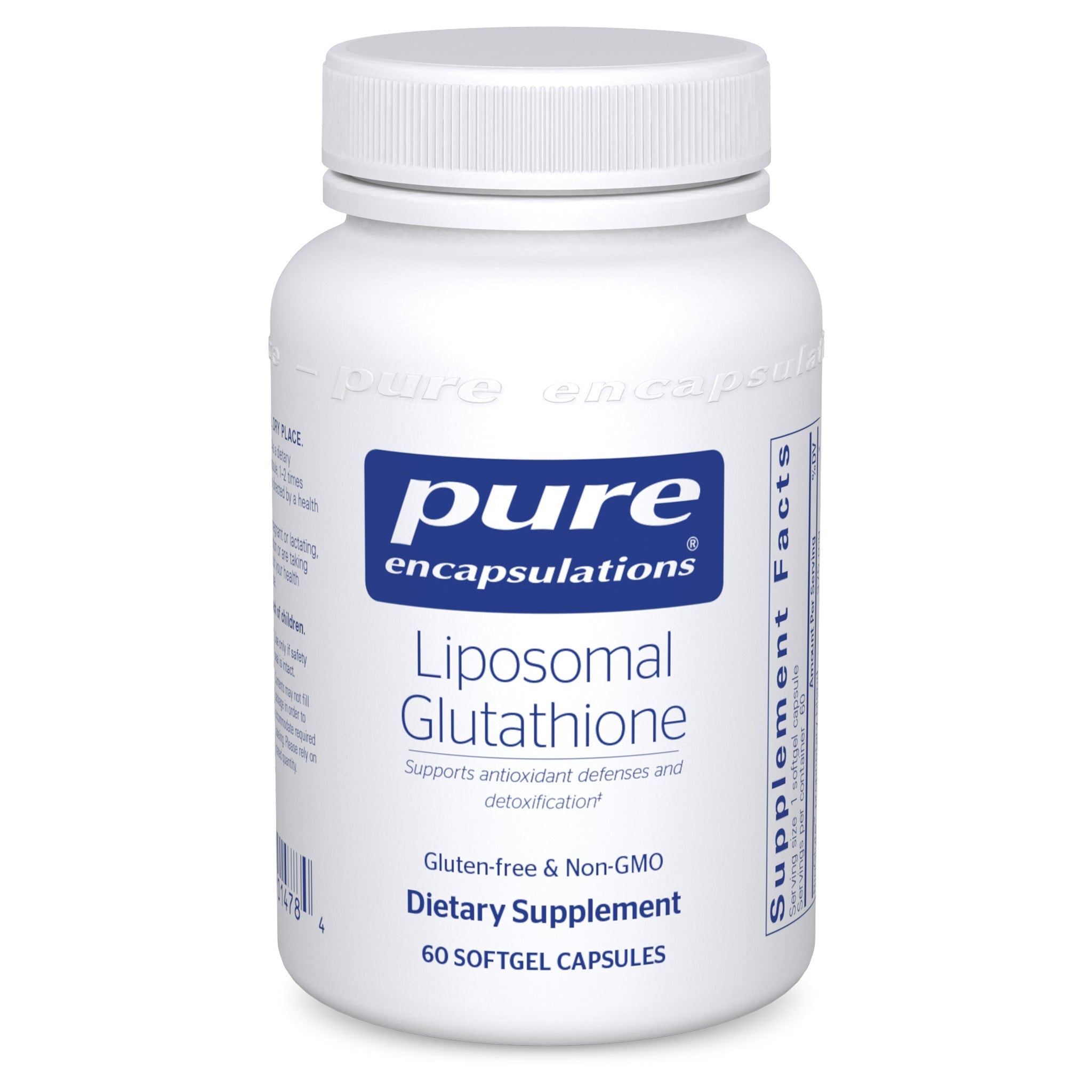 glutathione in pharmacy Pure Encapsulations - Liposomal Glutathione