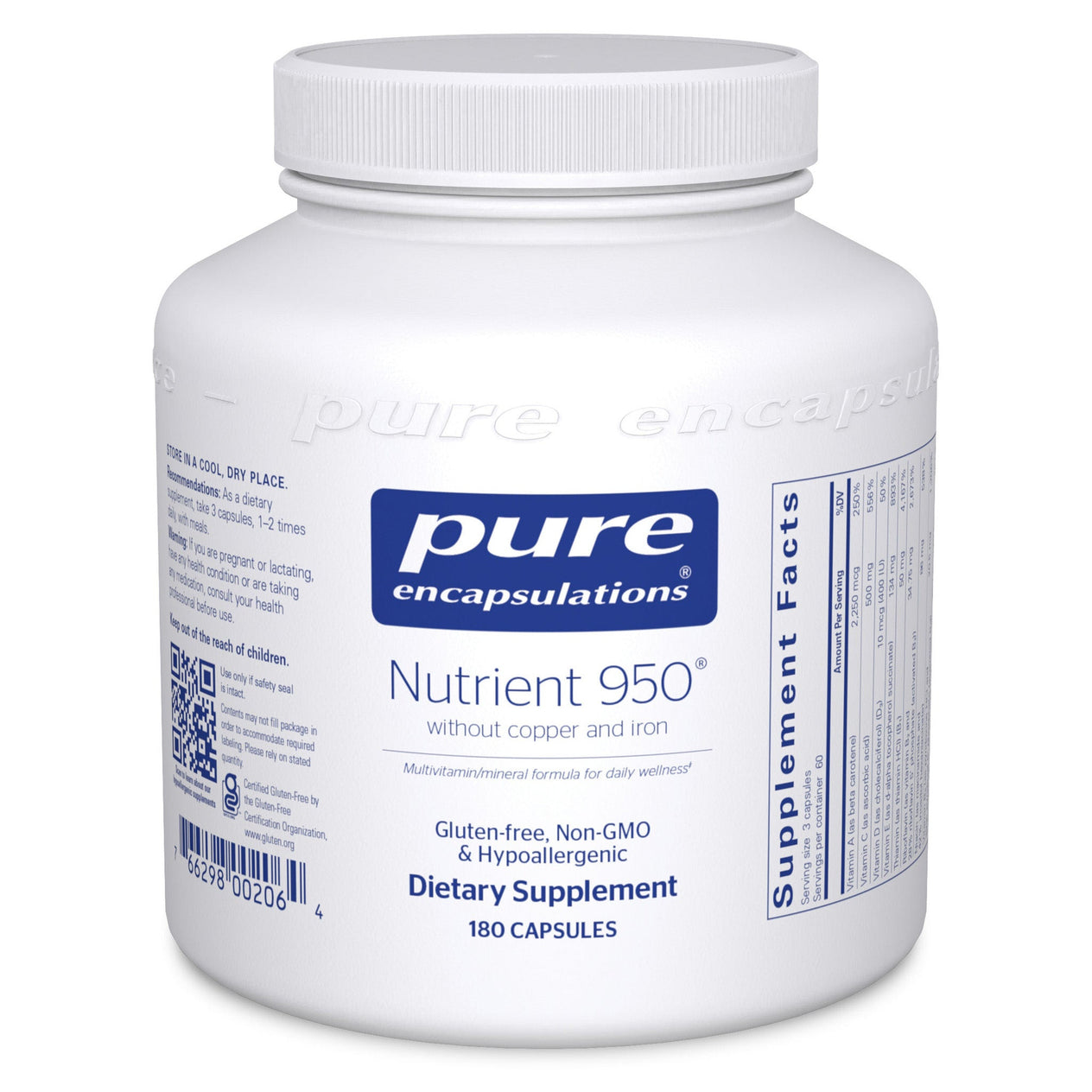 Nutrient 950 without Copper & Iron