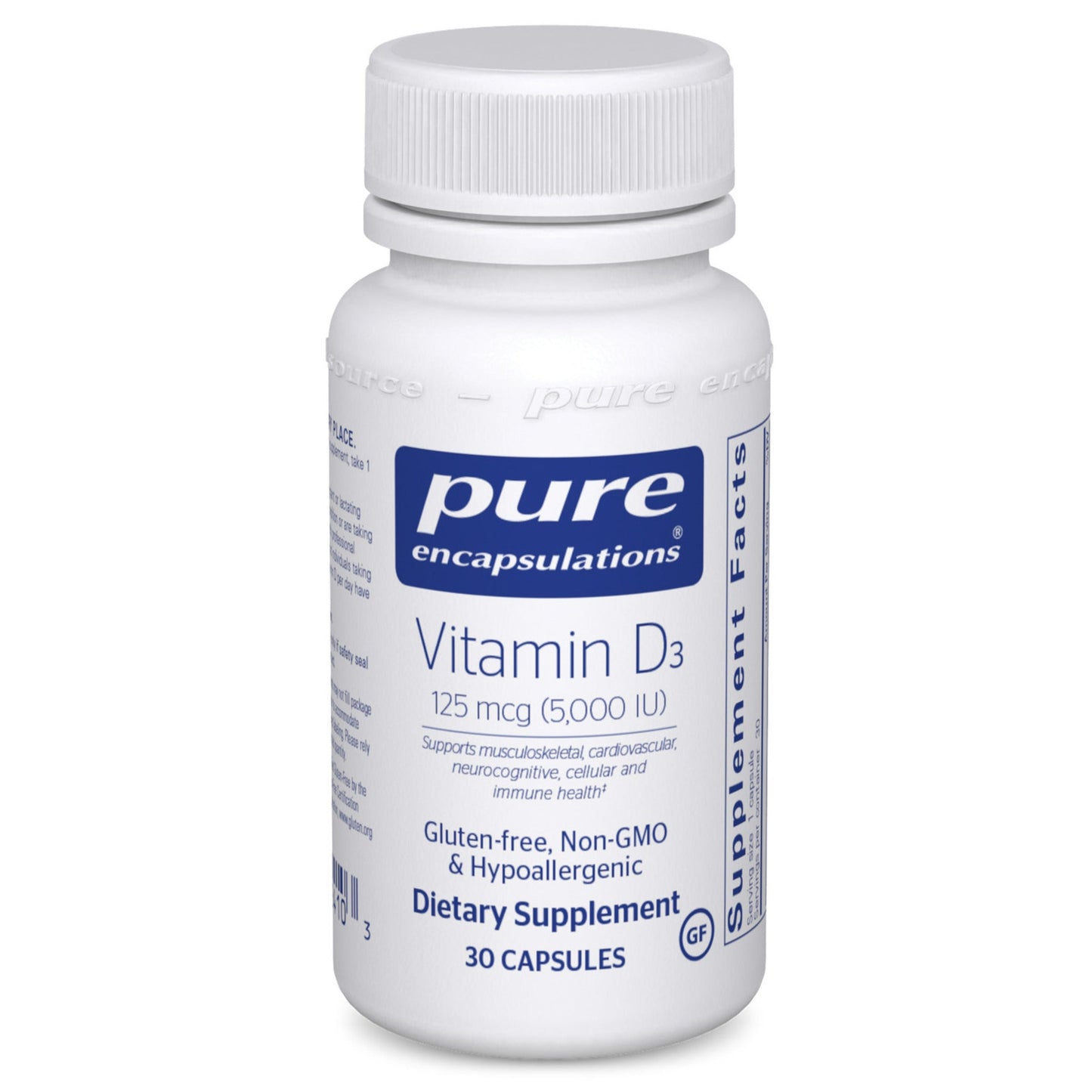 Vitamin D3 125 mcg (5,000 IU)